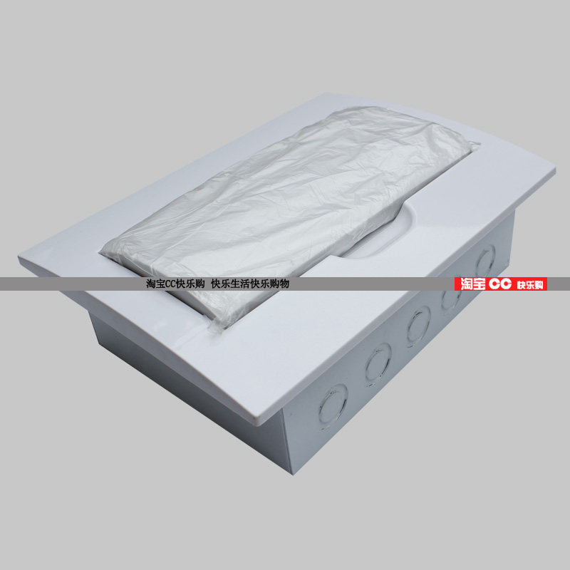 Tuguang communication 10-loop imitation Meilan Rilan box plastic board open distribution box white cover luxury Meilan box