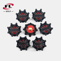 Factory Hot Sale Golf Supplies Golf Shoe Spikes Screws Available in Multiple Colors Universal Style