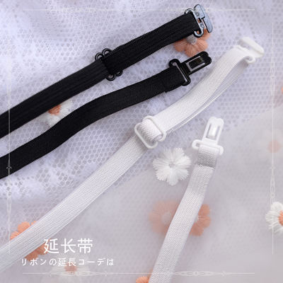 【 Linyue Jun 】 Extended bow tie with white/black elastic JK uniform sailor suit and extended bow tie