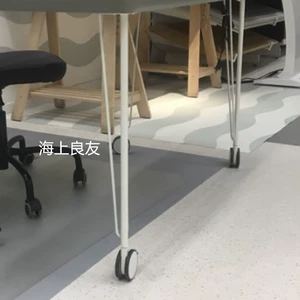 Стол компьютерной ноги Ikea's Foot -Footed Table Table Table, белый 70 Домашний между поколениями расходы