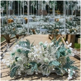 Новая свадебная симуляция шелк цветок большой стиль наземлян