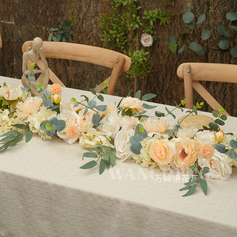 Artificial Flower Long Strip Bedside Flower Wedding Floral Arrangement Trailing Waterfall Air Conditioning Pipe Tabletop Flower Background Wall Flower Arrangement Aisle Decoration Artificial Flower Long Strip Bedside Flower Wedding Floral Arrangement Trailing Waterfall Air Conditioning Pipe Tabletop Flower Background Wall Flower Arrangement Aisle Decoration