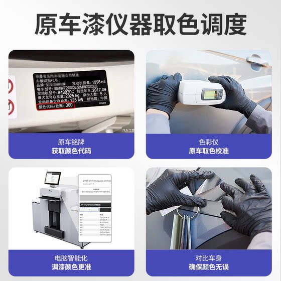 Dongfeng Feng Planet Sea S7 수리 펜 블랙 잉크 연기가 자욱한 비인색 블루 파란색 자동차 페인트 페인트 펜 빨간 구름 빨간 자체 스프레이 페인트