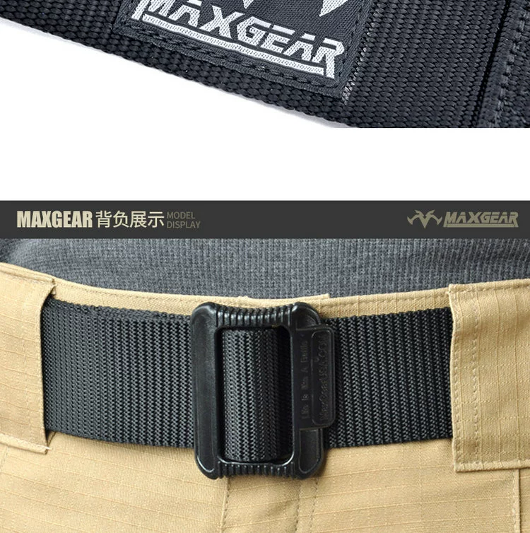 Maxgear Magforce 3901 Rattlesnake K1 Vành đai chiến thuật Bảo mật Vành đai ngoài trời that lưng nam