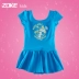 Zoke Zhouke Áo tắm Nữ Trẻ em Lớn Khô nhanh Kem chống nắng Mùa xuân Mới Áo tắm Trẻ em Boxer 115504505 - Bộ đồ bơi của Kid