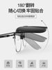 Foldable Clip-On Sunglasses with Large Frame, Flip-Up Clip-On Prescription Polarized Sunglasses for Men, Specifically for Driving