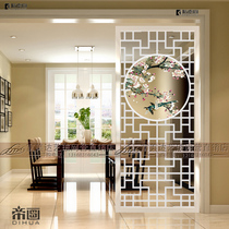 Modern Minimalist Art Glass Simple Screen Decoration Xuanguan Living Room Bedroom Shading Partition Custom Toilet Painting