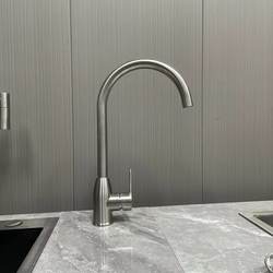 Ball Bearing 304 Stainless Steel Kitchen Faucet Laundry Sink Household Sink Vegetable Washing Basin Rotating Hot and Cold Water Faucet
