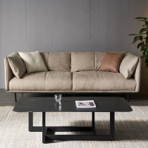 Italian Imported Rockboard Tea Table Rectangular Living Room High-end Large Family Nordic minimalist tea table TV cabinet Composition