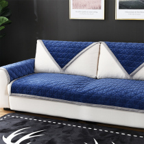 Winter short plush sofa cushions minimalist modern cloth anti-slip thickened cushions Sub-universal backrest universal cover towels