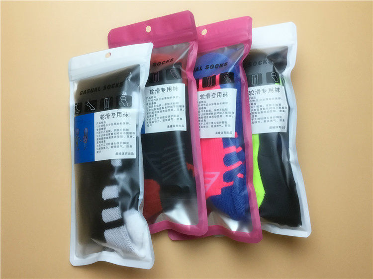 Vớ trượt băng chuyên nghiệp mang dày khăn dài dưới cotton vớ thể thao vớ trượt băng người lớn nam và nữ vớ vớ nữ