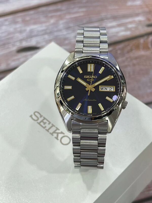 Seiko No. 5 Elegant Retro Style Casual Waterproof Mechanical Watch Srpl55K1 Srpl57 Srpl59K1 Seiko No. 5 Elegant Retro Style Casual Waterproof Mechanical Watch Srpl55K1 Srpl57 Srpl59K1
