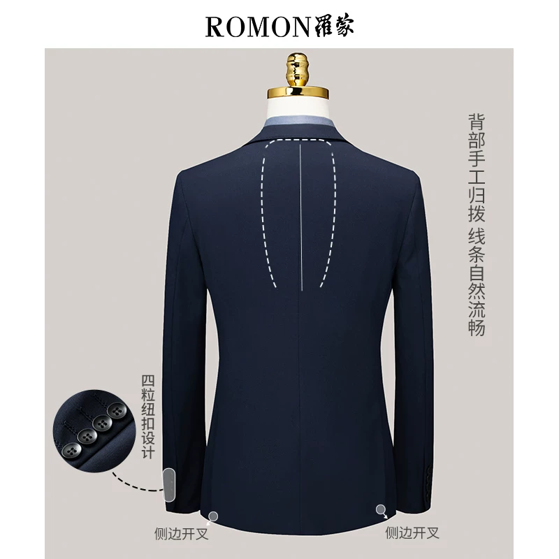 Set, classic suit jacket, dress, 3 piece set