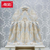 Dressing table mirror cover curtain dressing table mirror cover cosmetic mirror cover curtain mirror curtain partition wind water curtain mirror cover