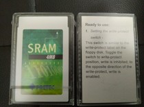 Small amount pretec old version SRAM card 4MB sram 4M with battery memory card automatic conversion