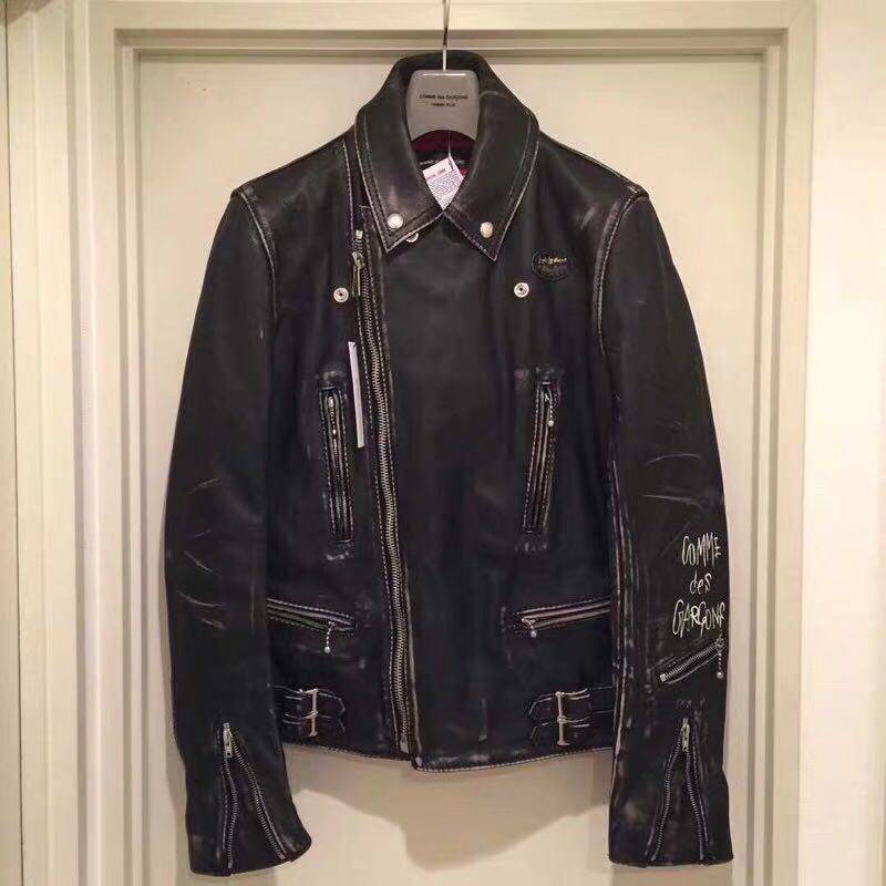 lewis leathers comme des garcons