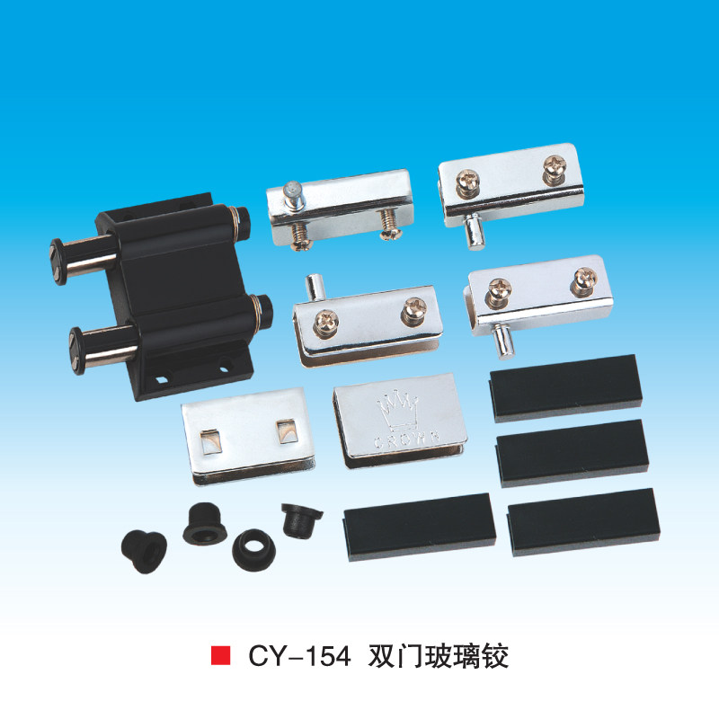 TV Cabinet Wine Cabinet Overall Cabinet Double Door Glass Door Hinged double door hinged door touches CY154 furniture glass door accessories