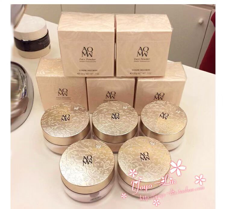 Dịch vụ mua sắm Nhật Bản trực tiếp mail AQMW nhảy bướm nhung mật ong bột satin mềm 5 màu 20g - Quyền lực phấn phủ bột kiềm dầu
