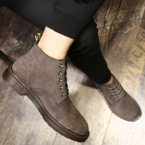 Mens shoes spring and summer Martin boots mens boots high-top tooling boots mens desert boots help 2021 new shoes mens fashion