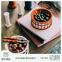 Wish a) Spanish DOIY retro Colosseum party Bowl ceramic creative art snacks fruit plate