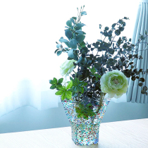 Adelyatsu light creative small wave dot dotted vase color wave dot ruffle vase creative home