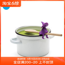 Israel OTOTO Little Magic Soup Spoon Rack Creativity Pot Soup Anti-Spillway LOVELY KITCHEN Steamed Goods Shelf