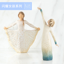 Willow Tree Glitter Girls Encourage Congratulations Girl Friends Birthday Gift