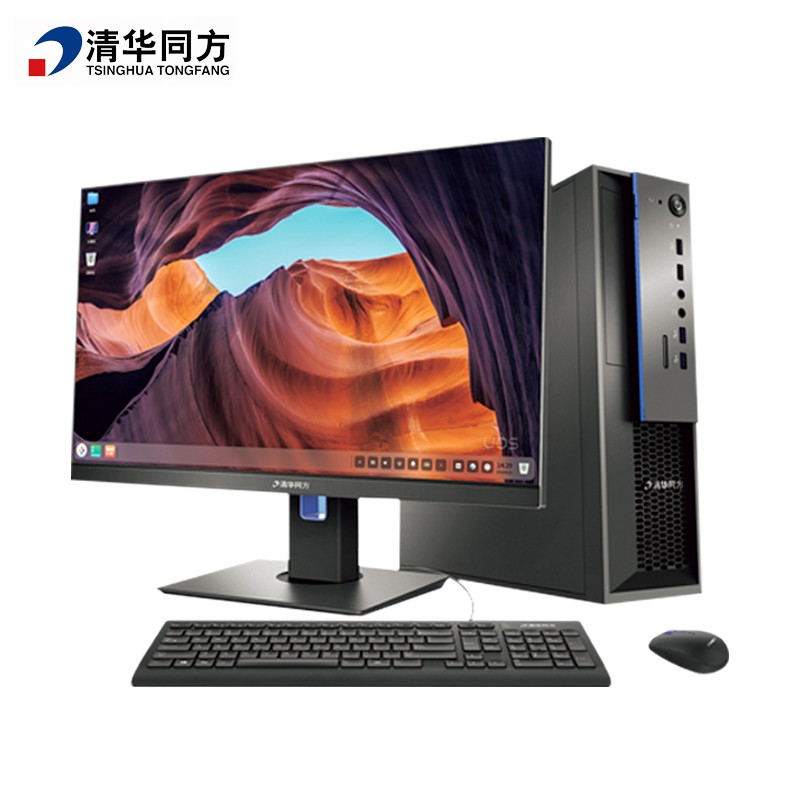 清華同方超翔TZ830-V3新品Zhaoxin KX6780Aデスクトップパソコン、Win10対応、送料無料