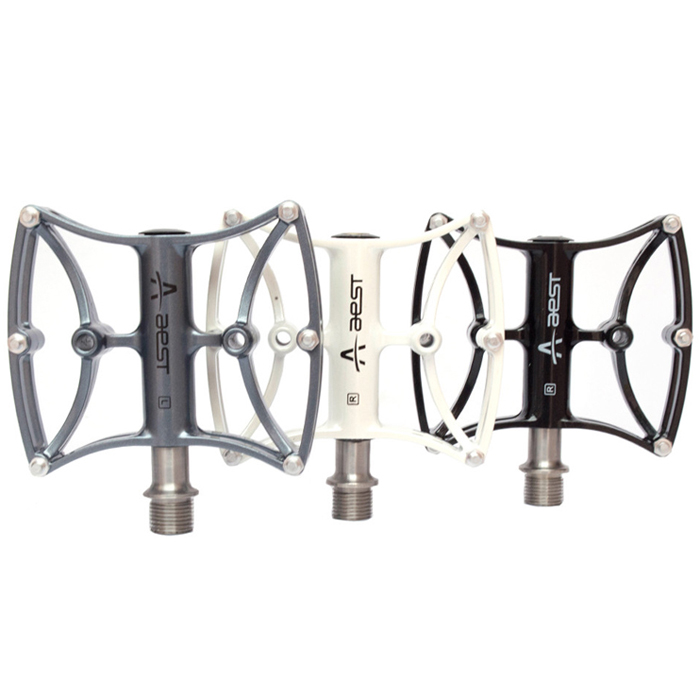 AEST Mountaineering Bike Folding Bike Pedalling foot widening type ultralight magnesium alloy bearing titanium axis pedaling