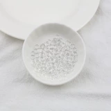 Открытие протокола кольцо 18 тыс. Сумка золото, серебряное белое золото отверстие o Кольцо C Круг соединяющий кольцо DIY Pure Медные ювелирные аксессуары