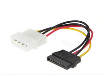 Large 4Pin revolution sata serial port cable 15pin hard disk wire IDE large 4p revolution D type serial port power cord optical drive