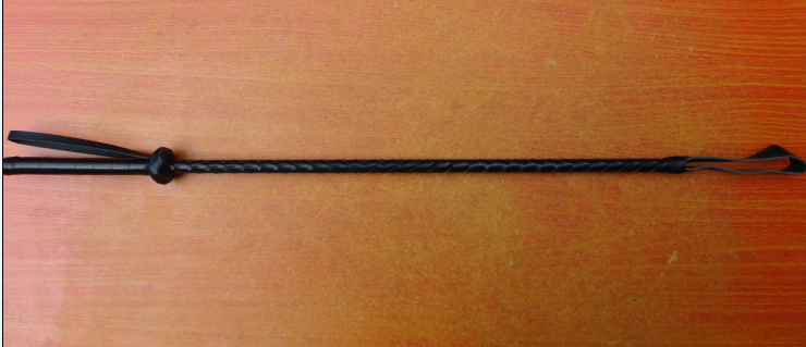 Leather Whip Hot Sale 70cm Leather Whip Femdom Whip Straight Whip Whip
