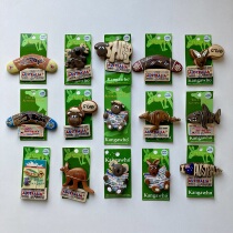 Australian Creative Wooden Fridge Sticker Cartoon Animal Fridge Sticker Kangaroo Koala Sheep Shape