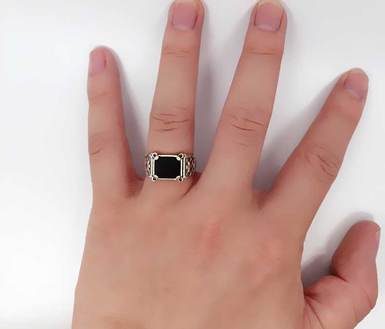 Bague homme en Argenterie - Ref 3087057 Image 20