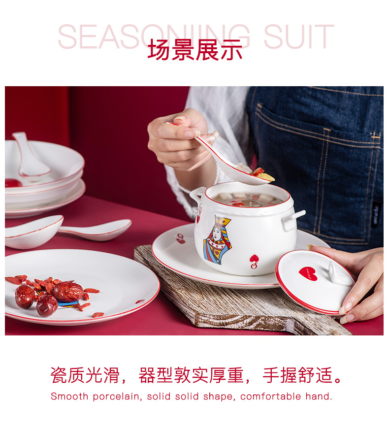 To offer them with cover them waterproof the bird 's nest soup cup small stew stew of household ceramics cup bowl of steaming soup stew water stew pot