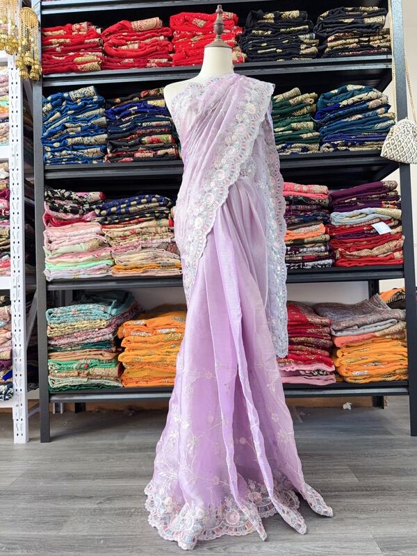 [High-End New Arrivals] Indian High-End Imported Brand New 6m Saree Clothing, for Weddings and Events, 