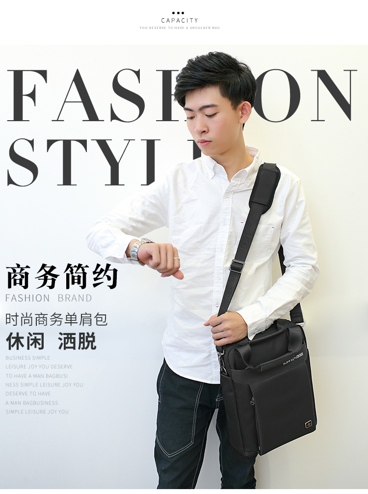 Thụy sĩ quân đội dao vai túi Messenger túi nam kinh doanh bình thường túi xách vali A4 ba lô Thụy Sĩ quân đội dao túi túi xách