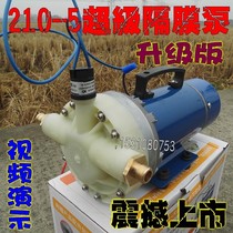 Garden 5-cylinder diaphragm water pump for agricultural electric sprayer with fan 12V24V48V60V high-pressure beating machine