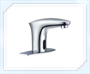 All copper automatic induction faucet single cold basin intelligent induction faucet hot and cold hand washing device