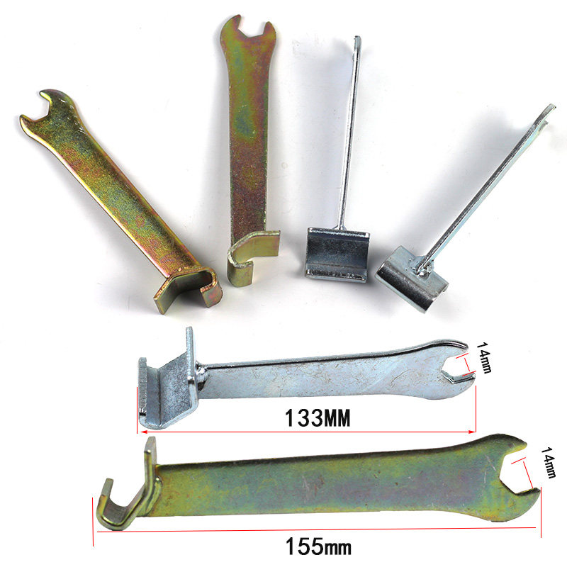 Conplate wind pipe kbar wrench conplate flange corner code hooking code mounting tool vent pipe joint pipe wrench card wrench