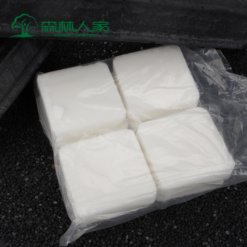 BBQ charcoal-aided alcohol block solid fire for outdoor fire to fuel block solid