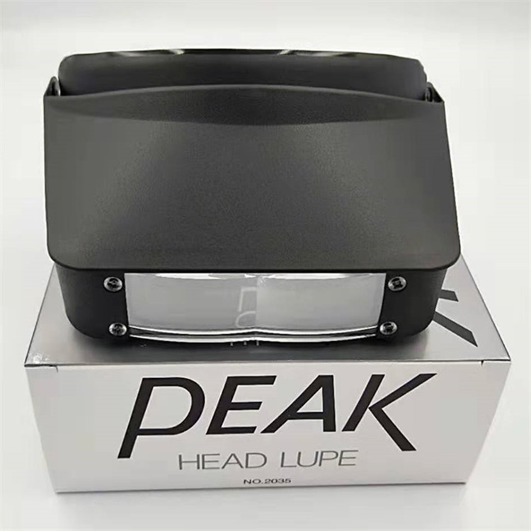 Japan PEAK Black Head Powder Tingles hair Beauty House Wearing Magnifying Glass HEADLUPE2035-I 2035-II