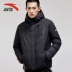 Anta sports down jacket nam mùa đông 2018 mới dày ấm áp thể thao cotton nam áo khoác ngắn Thể thao xuống áo khoác