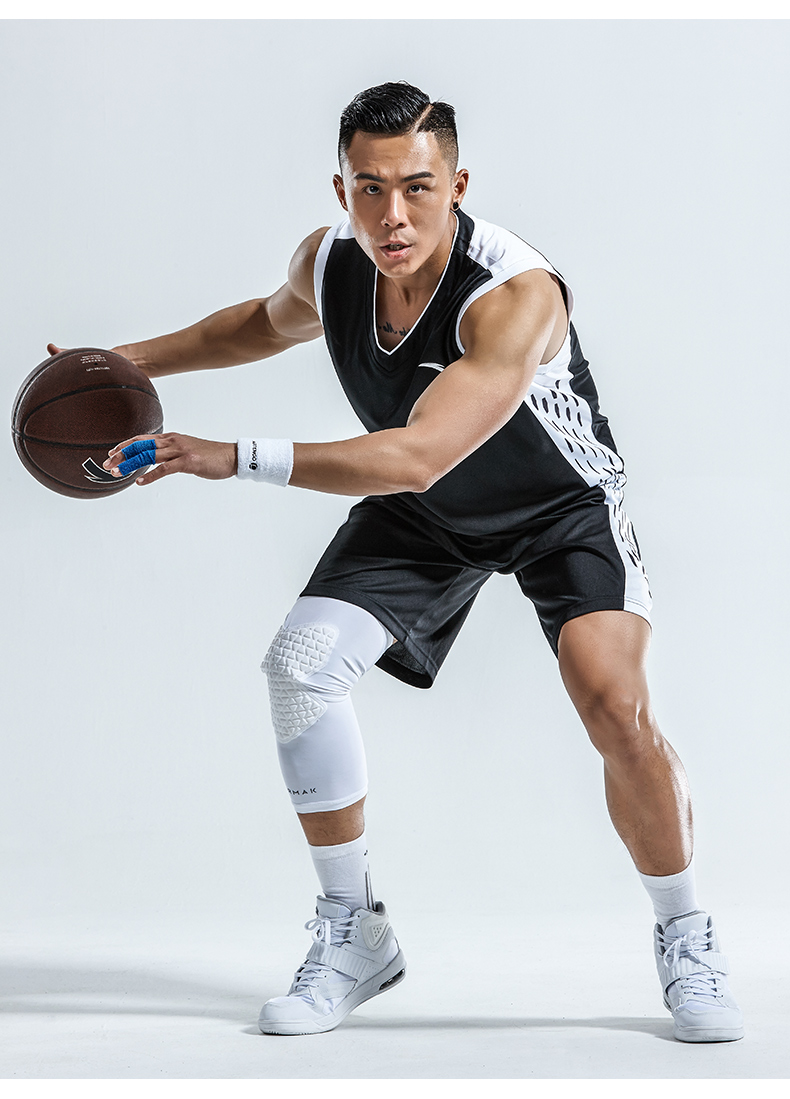 Bộ đồ thể thao Anta nam 2019 mới mùa hè trò chơi bóng rổ thể thao tập thể dục hai mảnh 15821204 bộ áo adidas