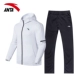 Anta sport suit nam 2019 áo khoác mùa đông mới quần hai bộ đồ thể thao thông thường chạy thể thao