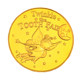 Tooth Fairy Game Gold Coins ແຂ້ວຂອງເດັກນ້ອຍ ລາງວັນຂອງຫຼິ້ນ Treasure Toys Simulated Metal Coins Gift Coins Commemorative Coins