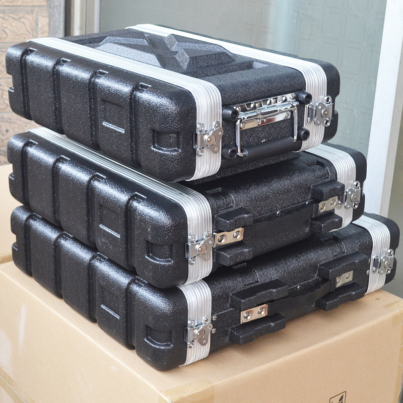 Standard 19-inch ABS Plastic Air Box enclosure Long medium Short drawbar Performance Rental Professional Equipment Rack U Box