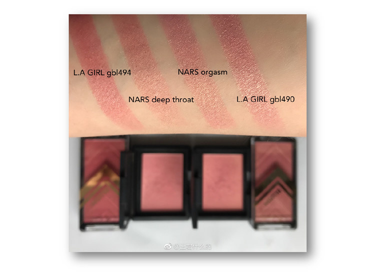 Hoa Kỳ L.A.La Girl Los Angeles girl lagirl monochrom blush tấm màu mận sửa chữa công suất bột 480 bóng - Blush / Cochineal má hồng kem 3ce