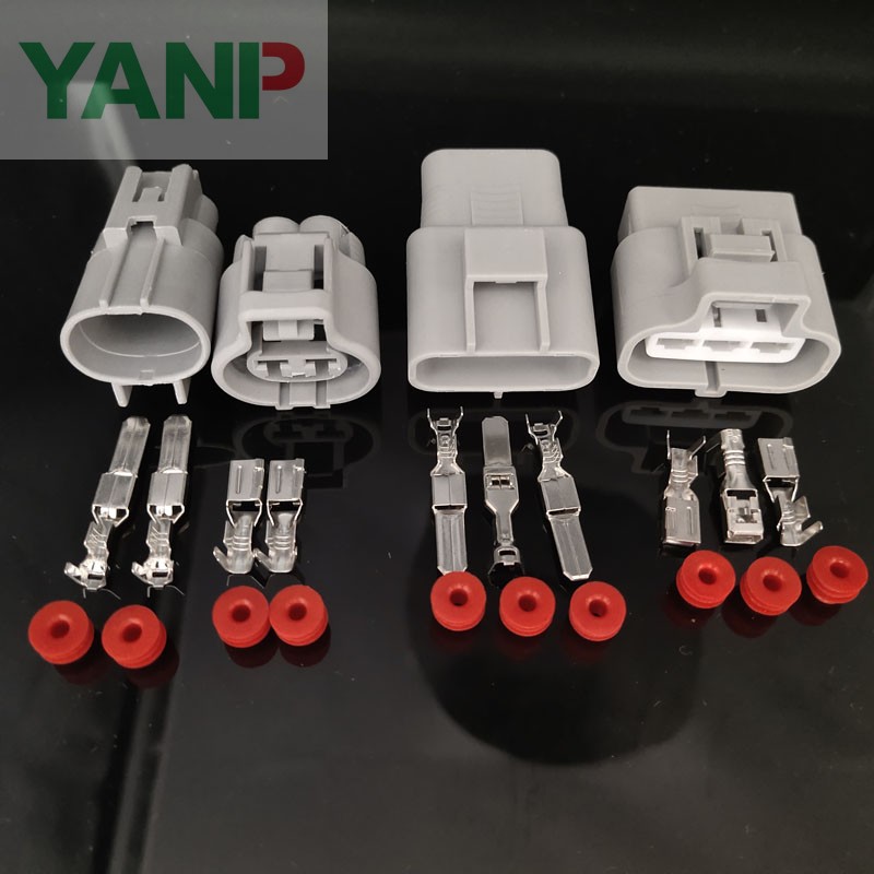 Electronic fan plug motor controller electric fan resistance plug DJ7031Y-4 8-11-21