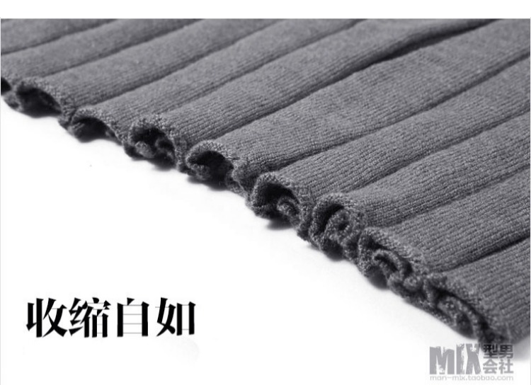 Áo xuân 2019 họa tiết mới nam co giãn cao áo len mỏng cổ tròn áo thun dệt kim đáy thủy triều J215 ao nam